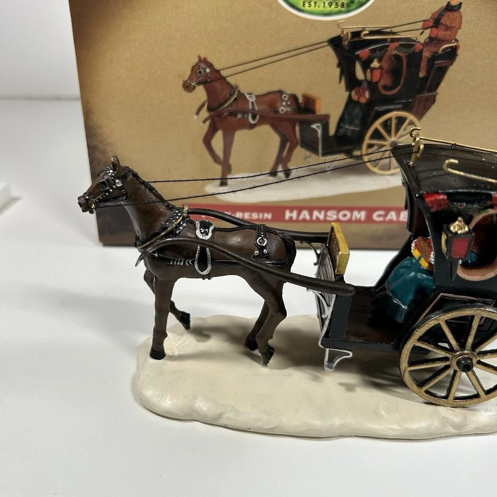 Lemax hansom cab