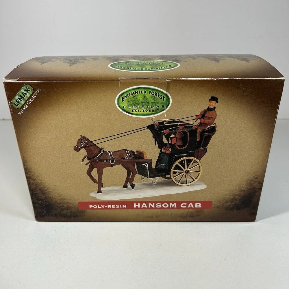 Lemax hansom cab