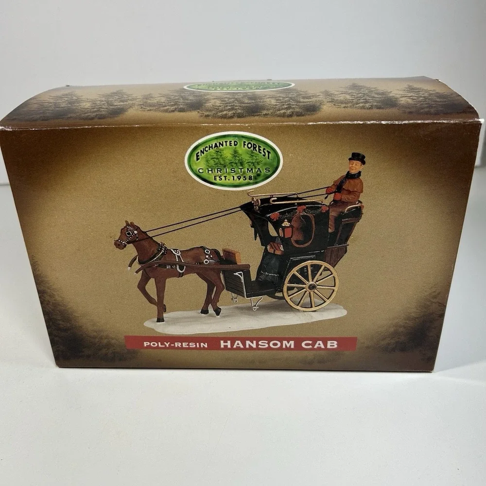 Lemax hansom cab