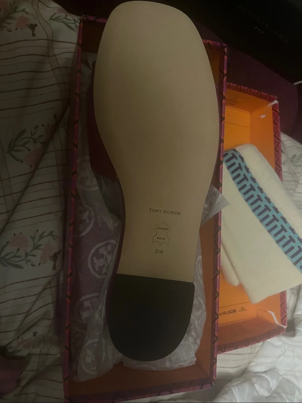 Tory Burch shiny patent