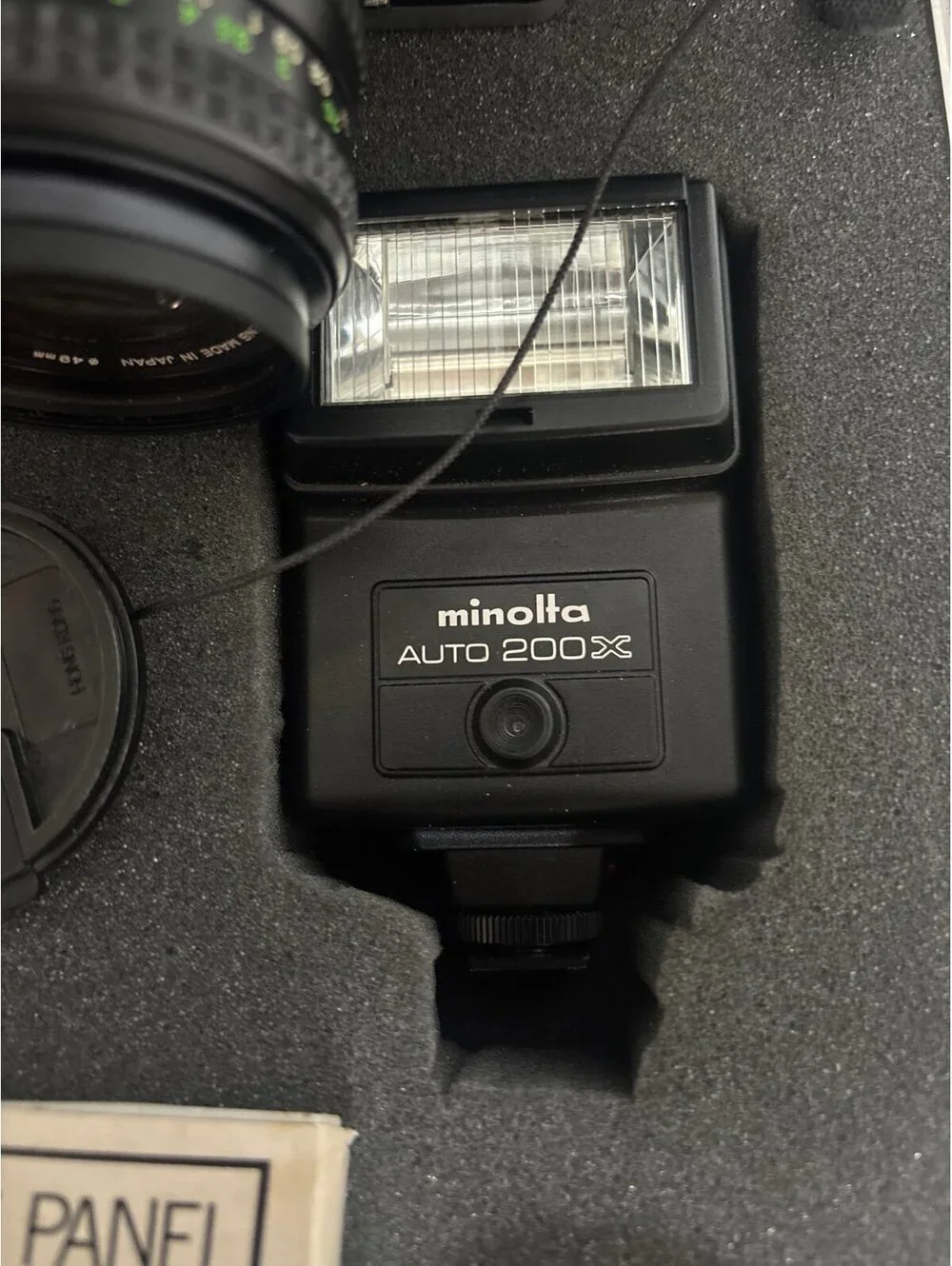 Minolta includes lenses