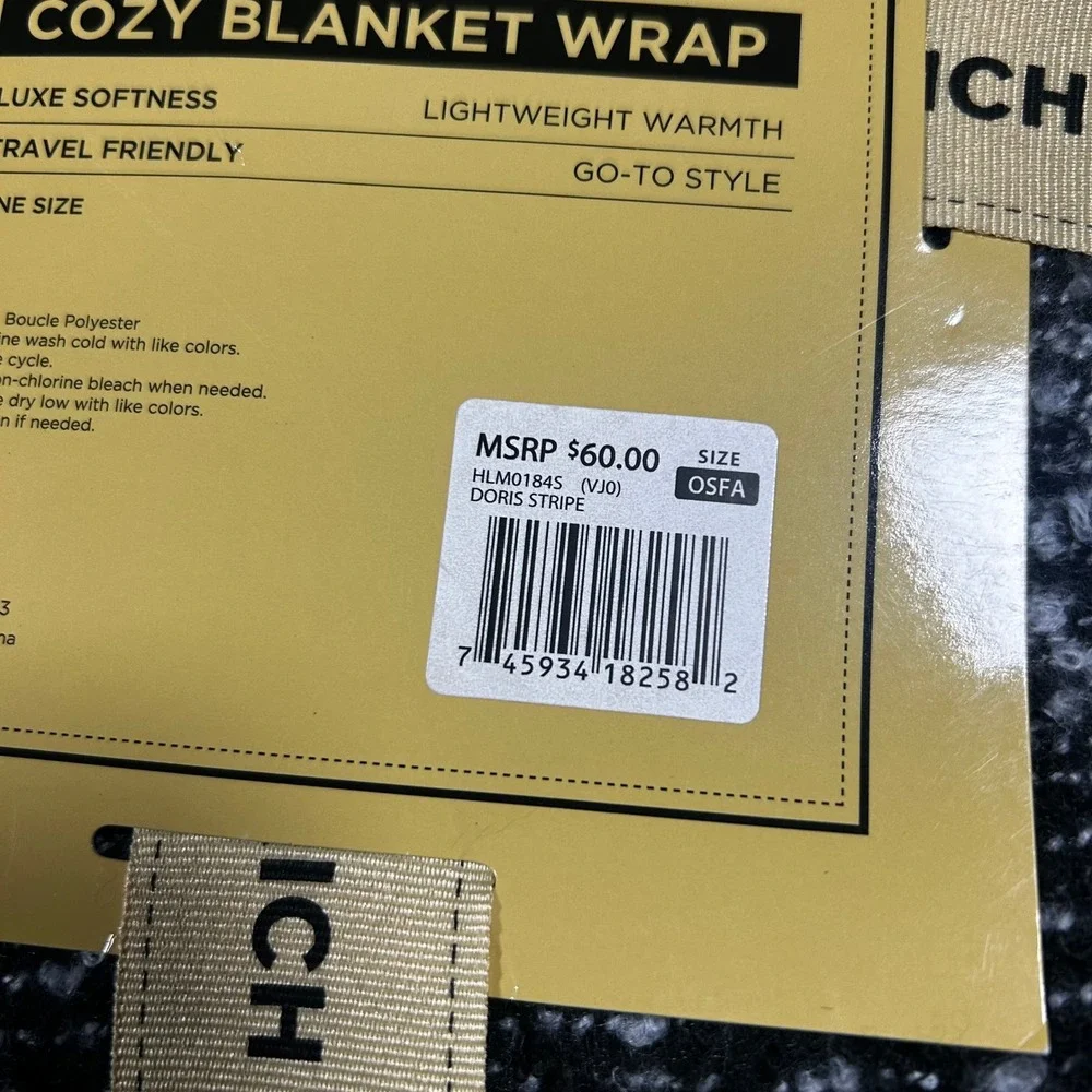 Woolrich cozy blanket
