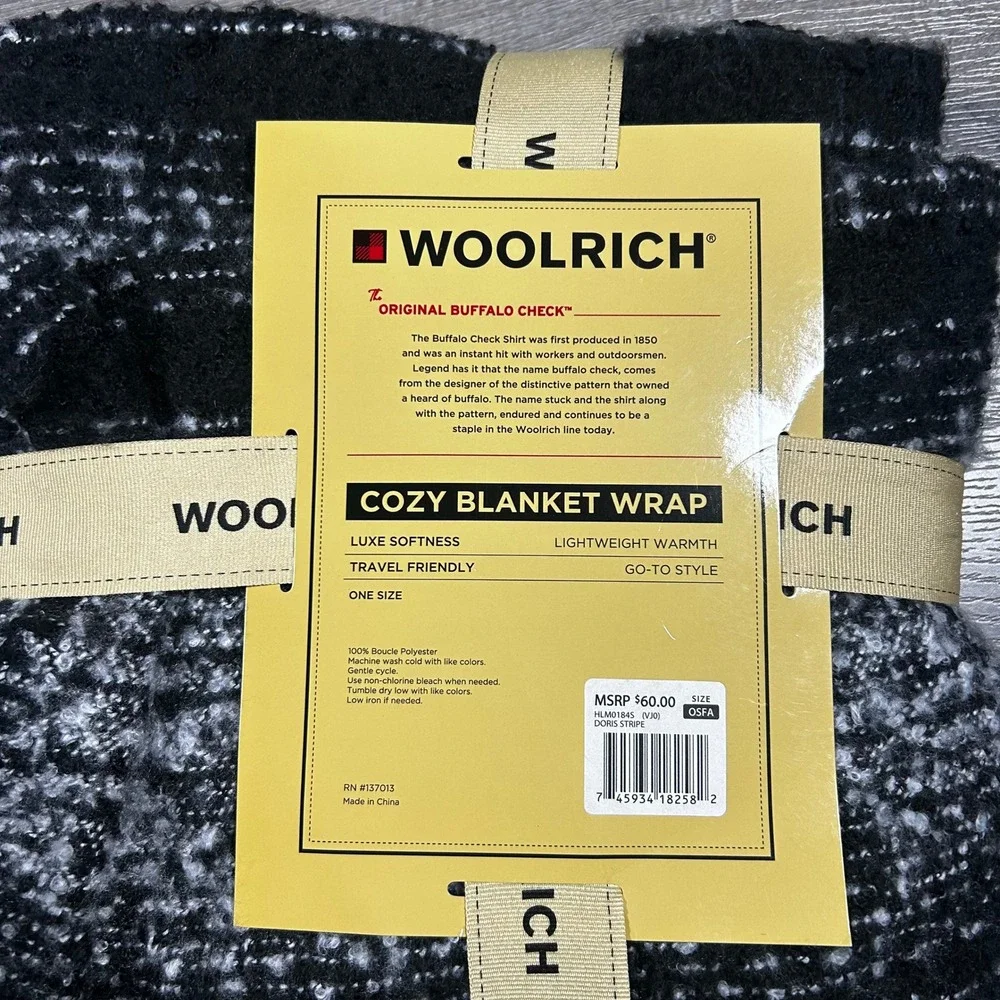 Woolrich cozy blanket
