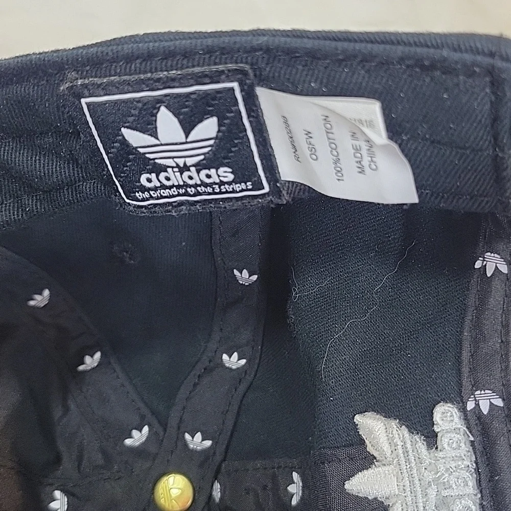 adidas black white
