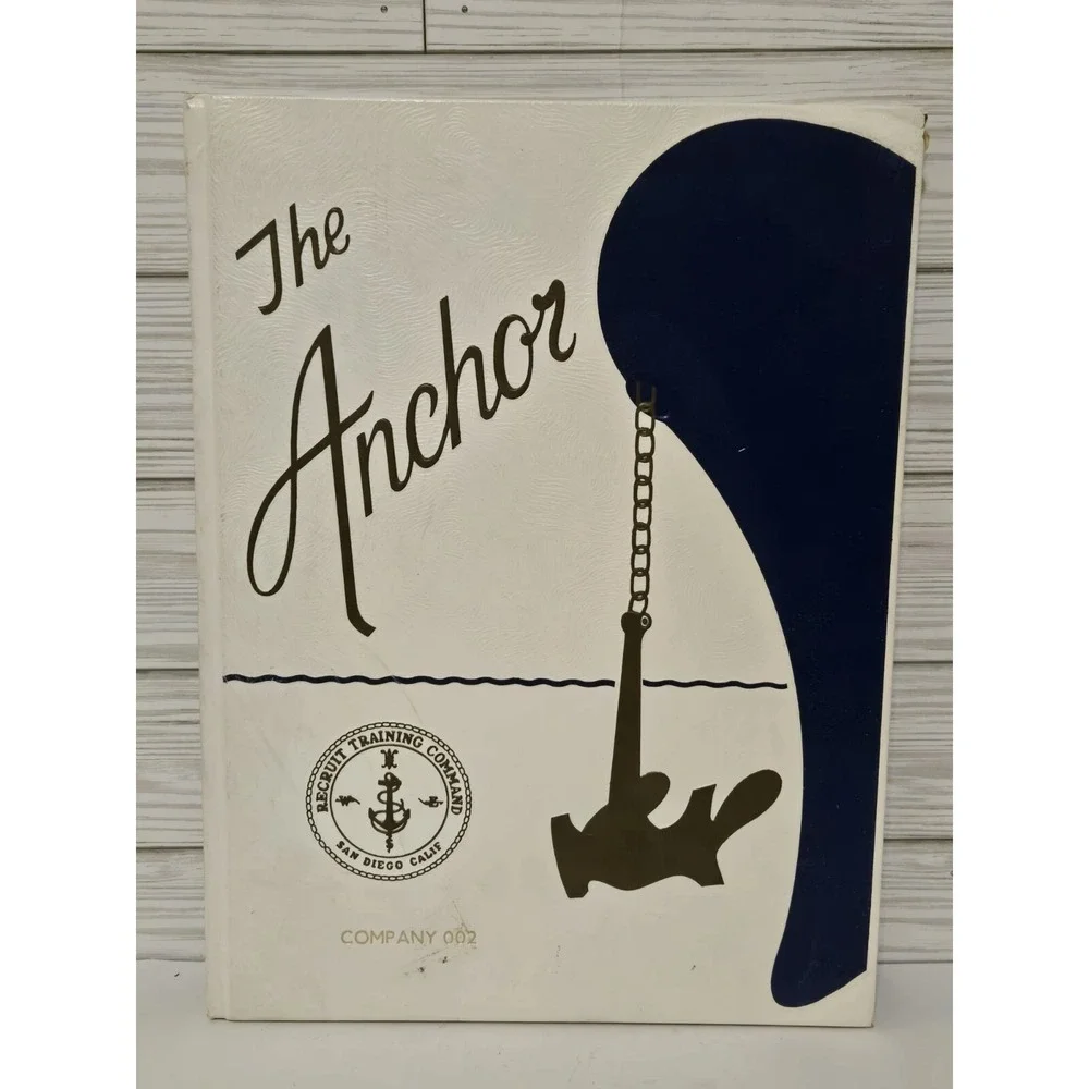 The‎ Anchor United States Naval Training 1983 Yearbook San Diego CA Company 002