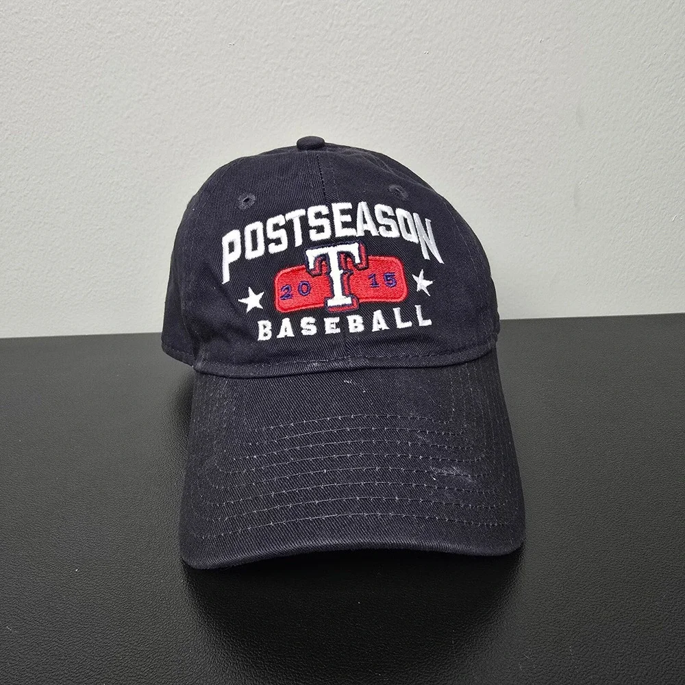 Texas Rangers Hat Cap Womens Strap Back Blue‎ Logo Baseball MLB New Era 9Forty