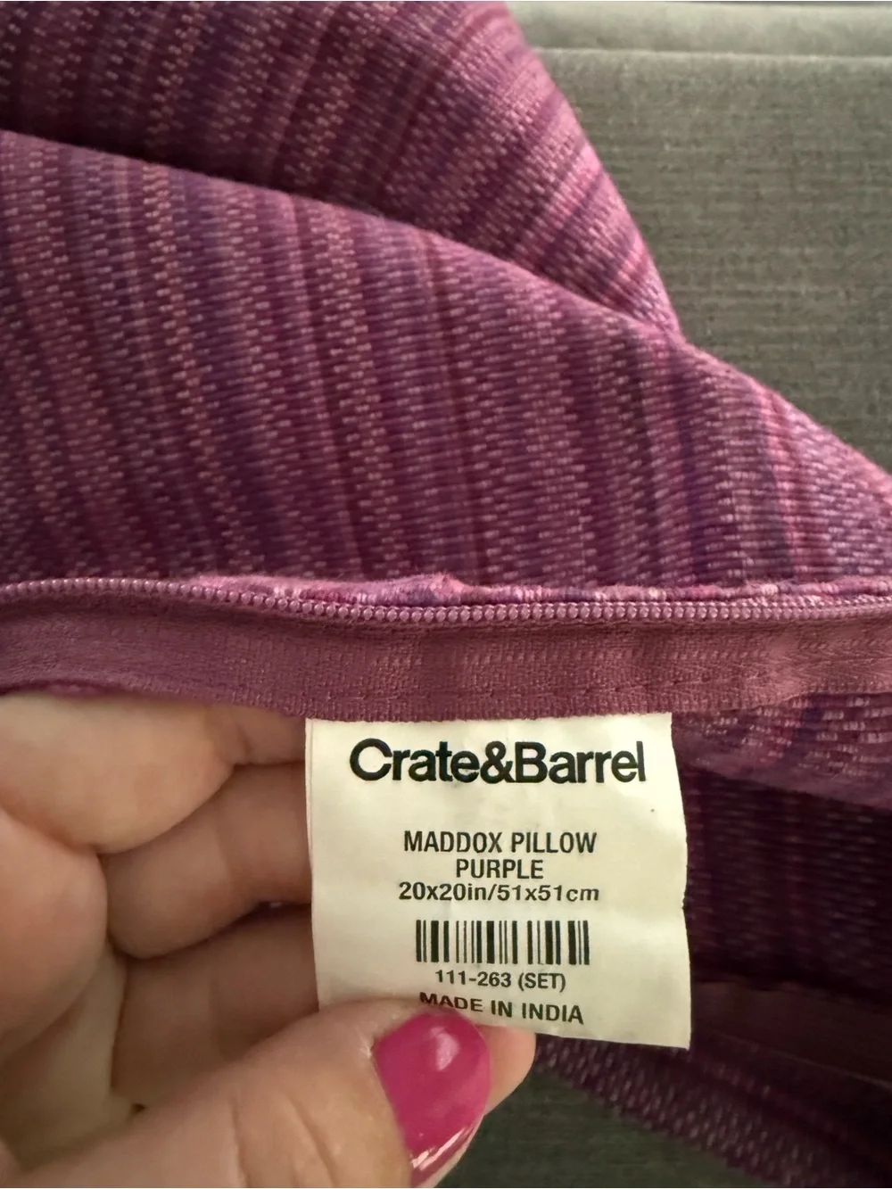 Crate&Barrel soft knit