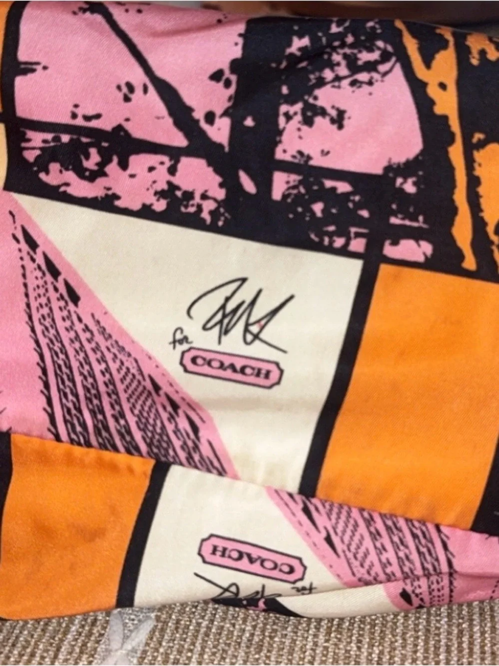 Coach tote bold