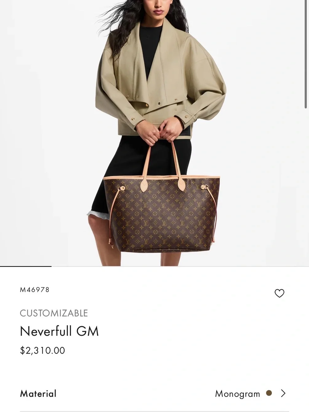 Louis Vuitton neverfull gm