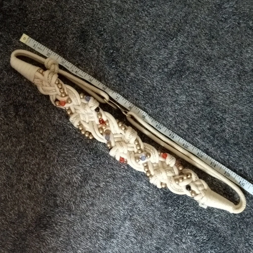 Vintage macrame style