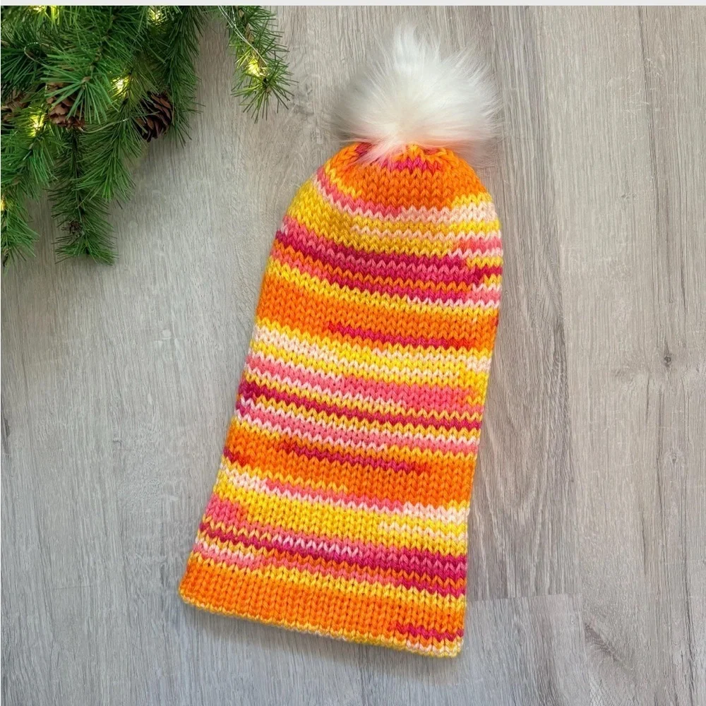 Handmade double knit