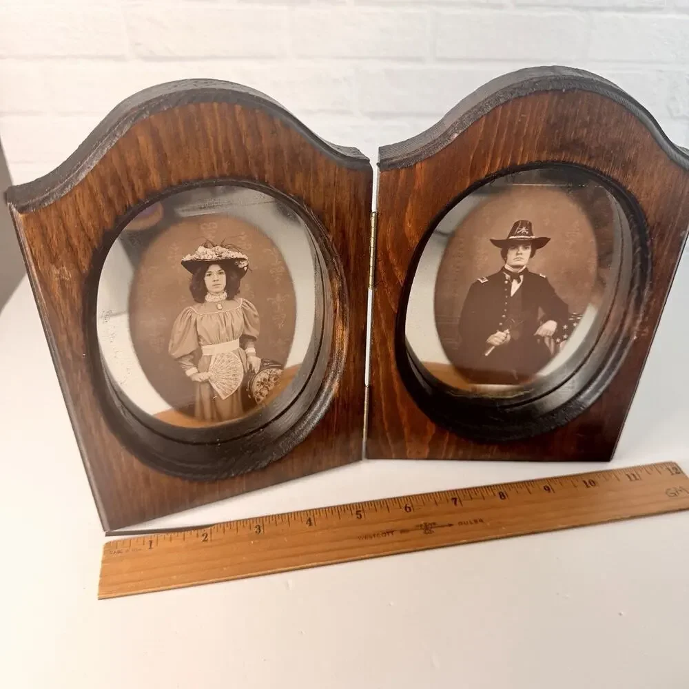 Vintage 5x7 wooden