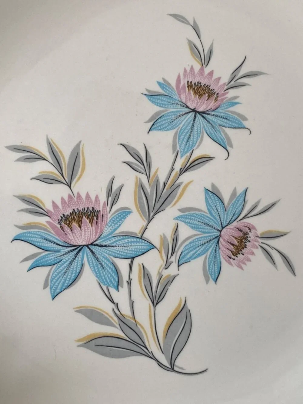 Steubenville Pottery Fairlane vtg steubenville