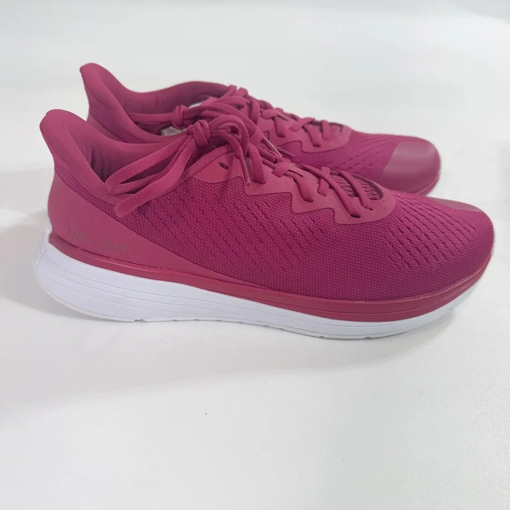 LANE EIGHT Relay Trainer Shoes Mens Size 9 Pink Athletic Running Sneakers RT2104