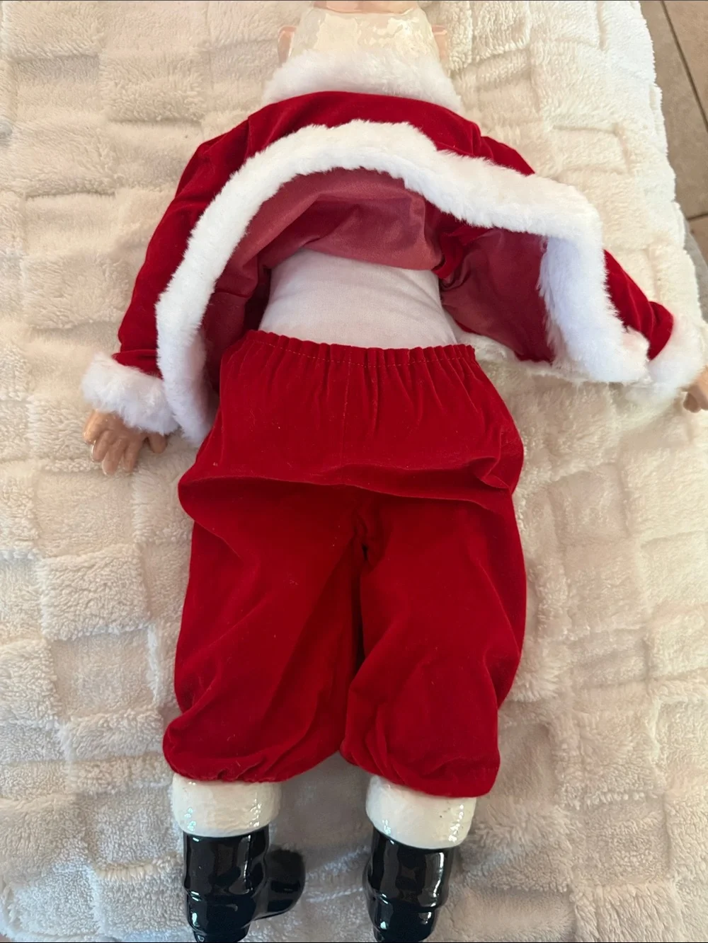 None vintage santa