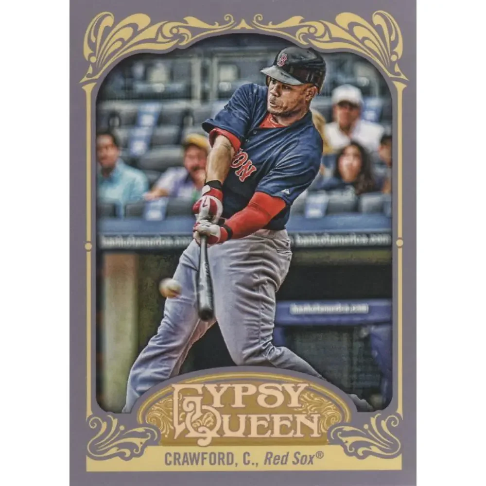 2012 Topps Gypsy Queen Carl Crawford # 151 Boston Red Sox
