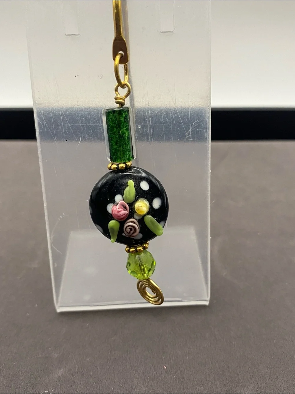 Hand Crafted handmade green