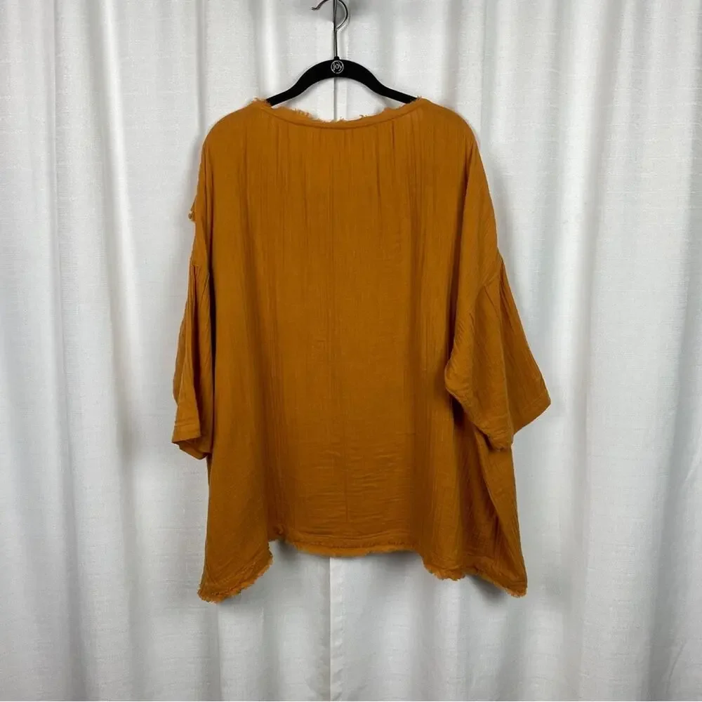 Free People lightweight gauze