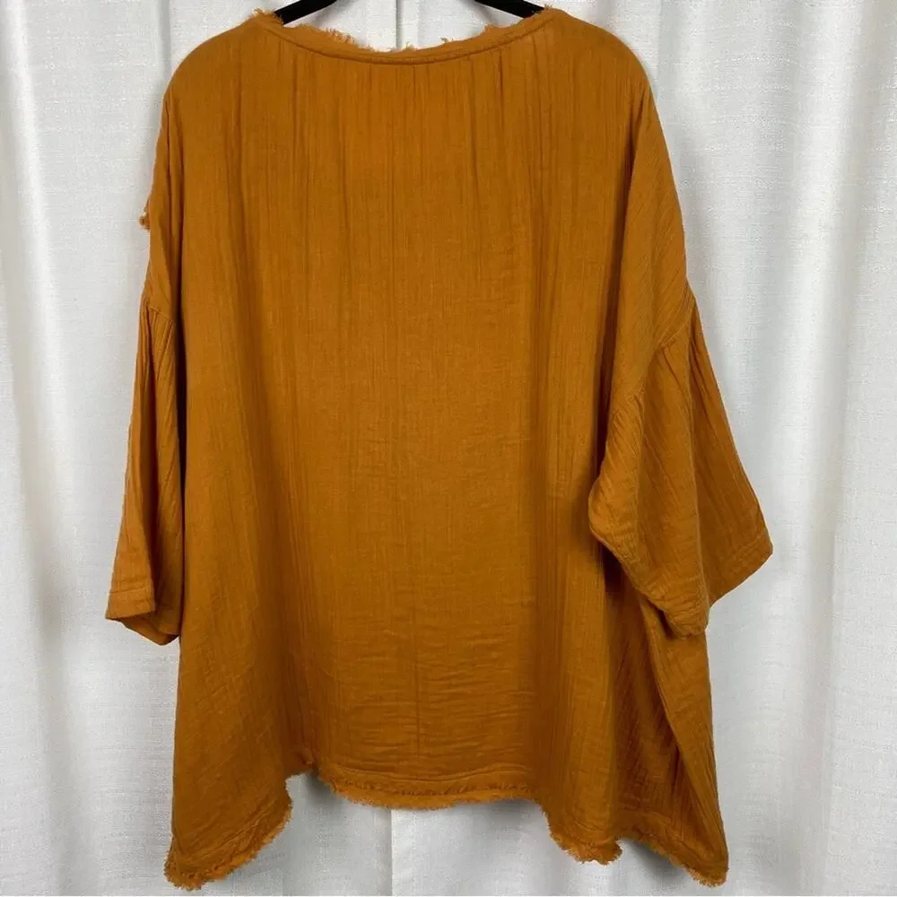 Free People lightweight gauze