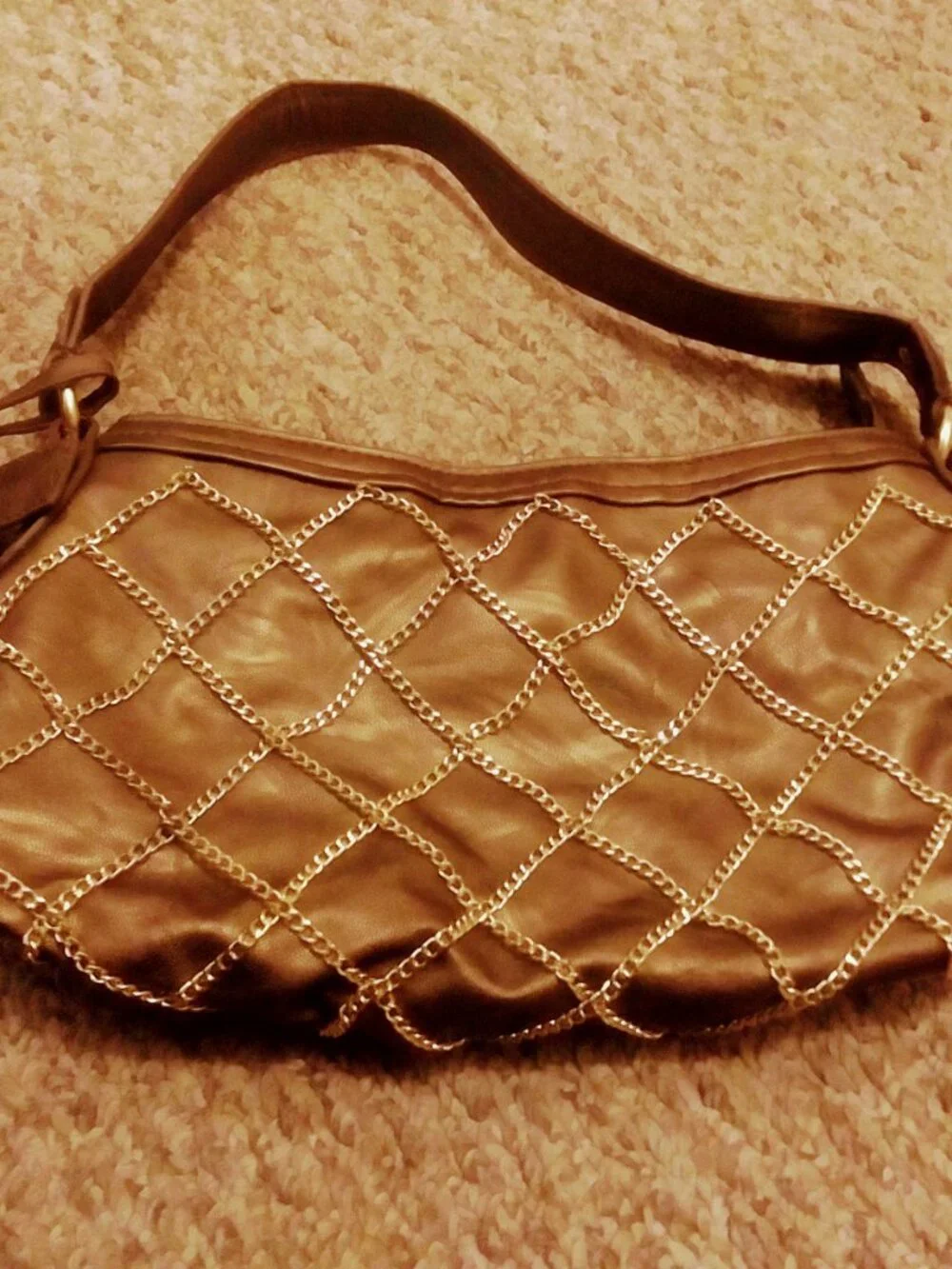 Dereon bronze leather