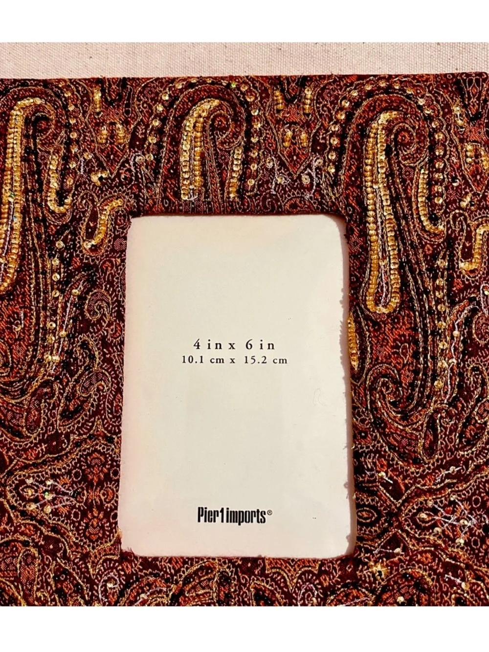 Pier 1 nwt embroidered