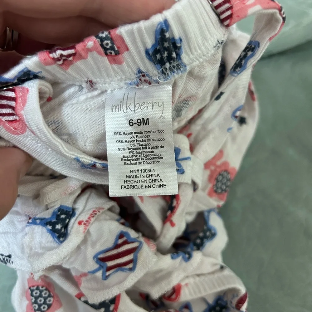 Milkberry bubble romper
