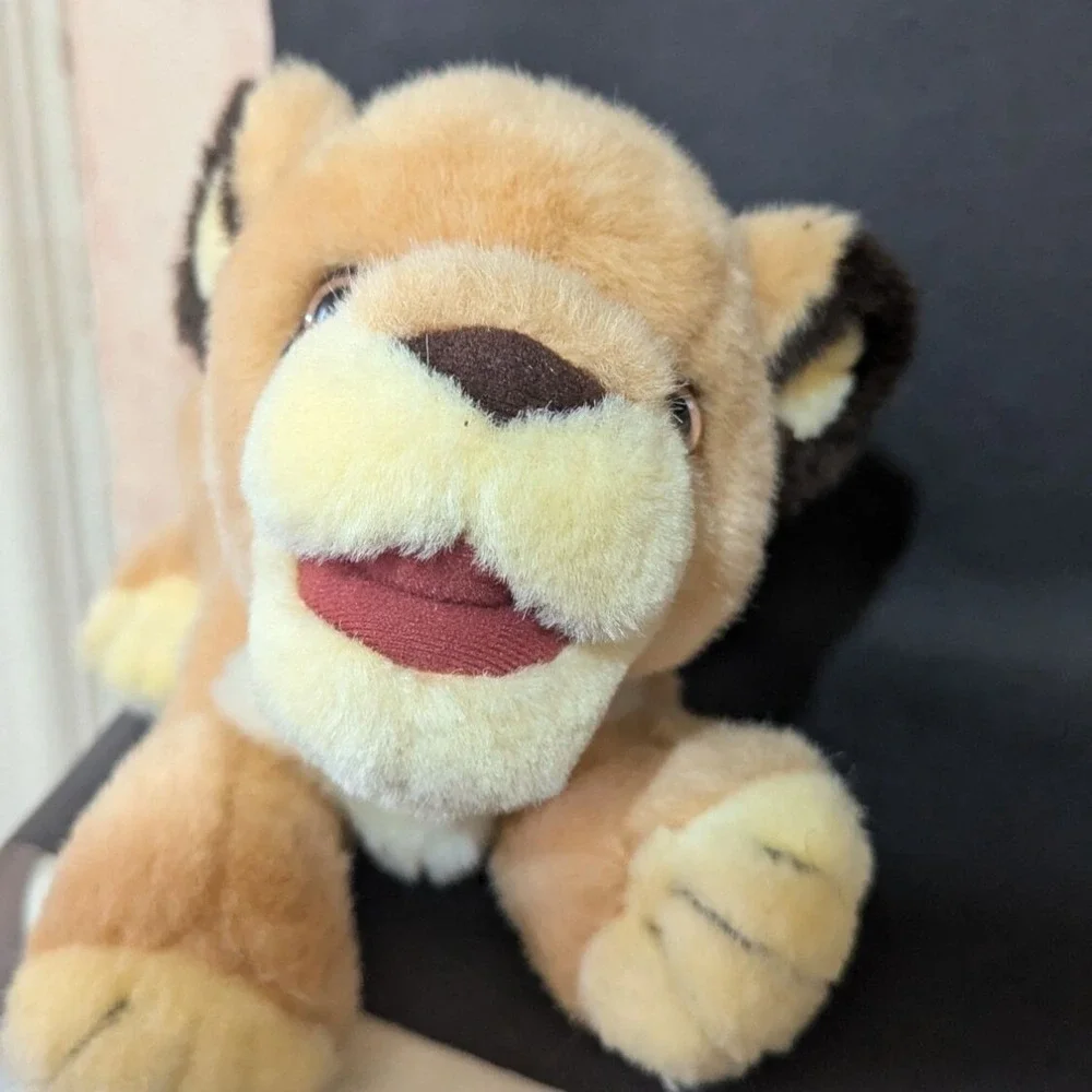 vintage Lemonwood Asia‎ Stuffed animal Lion Cub Plush Toy 10