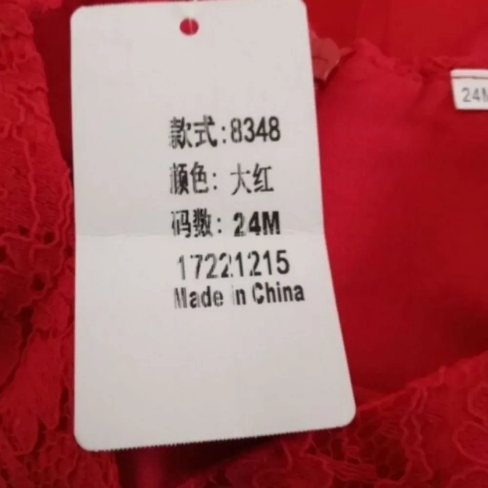 No Brand red sleeveless