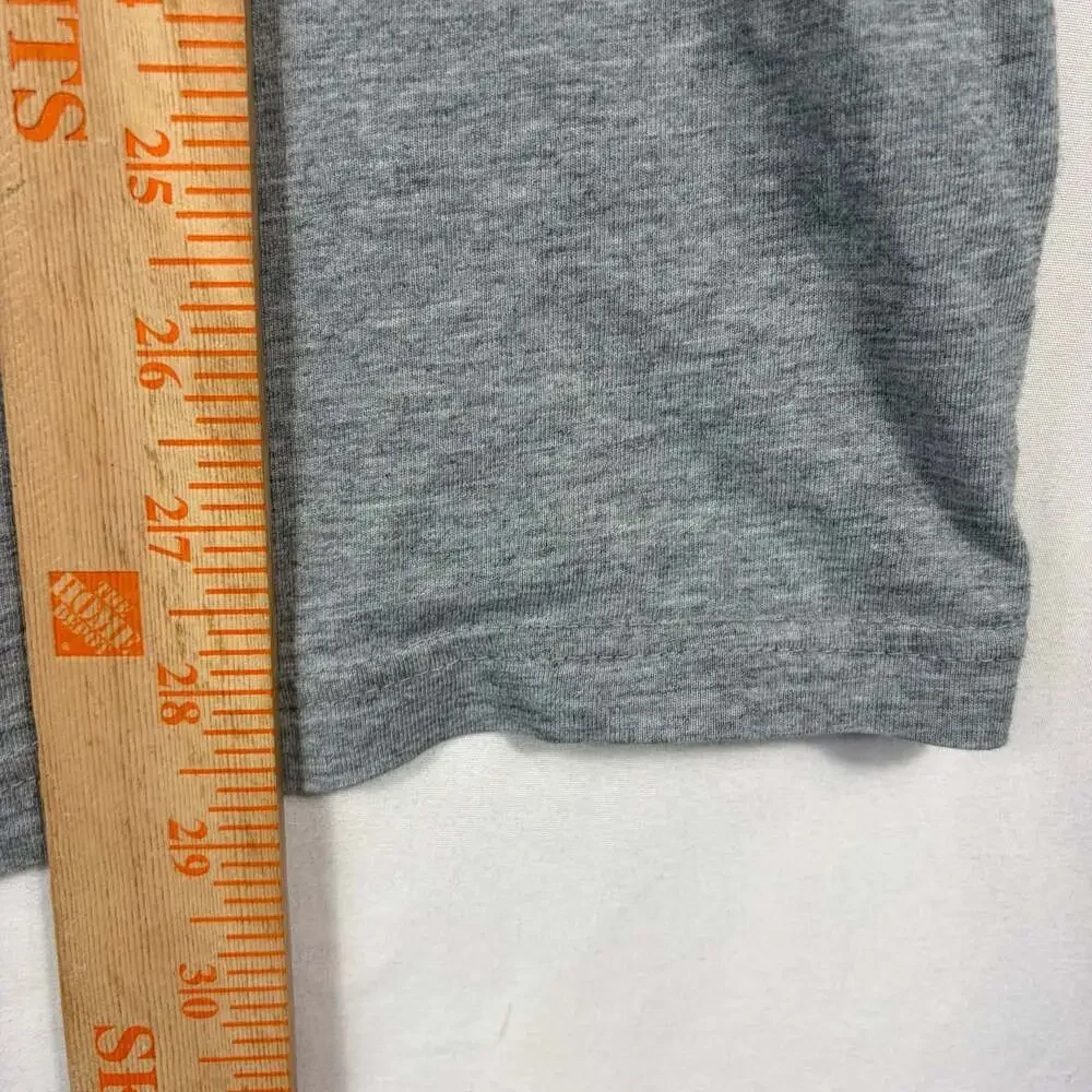 Nike Club Three-Quarter Raglan T-Shirt Gray Black Volt XXL