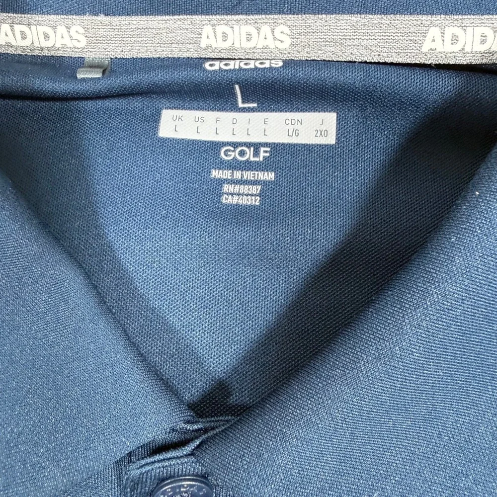 adidas golf polo