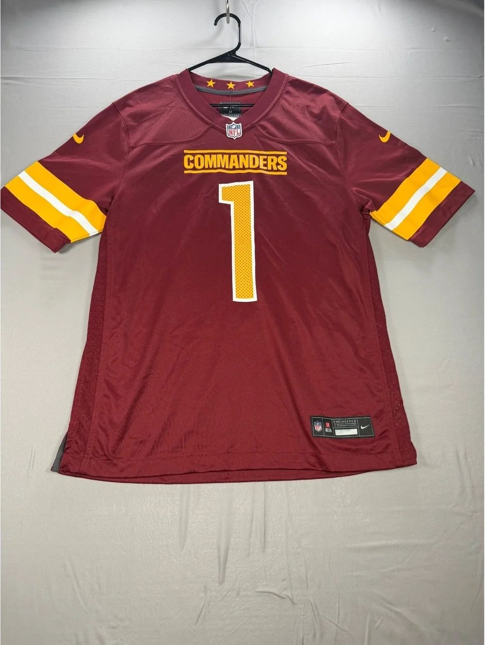 Nike Washington Commanders Deboo Samuel Sr #1 Jersey Sz AM