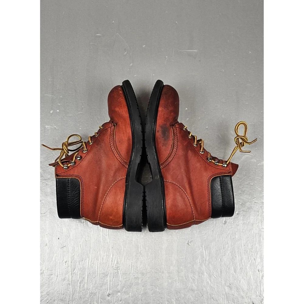 Red Wing Shoes vtg red