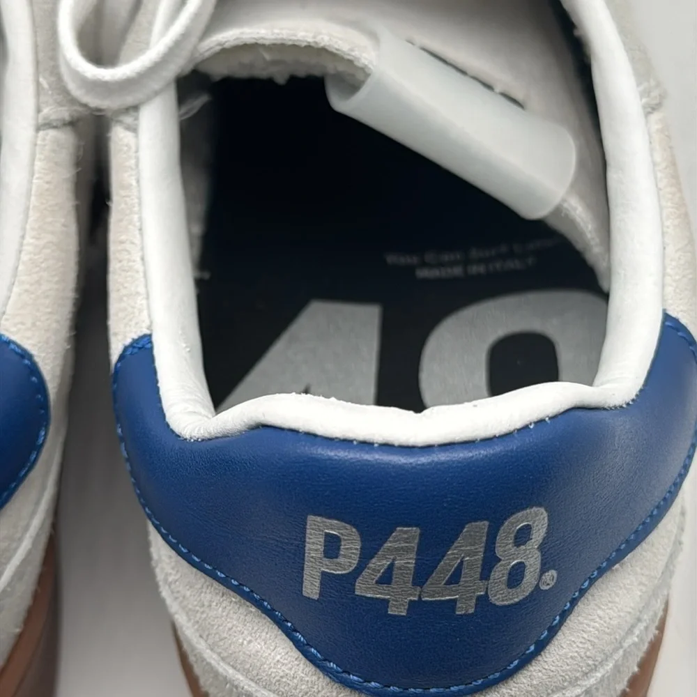 P448 mens white
