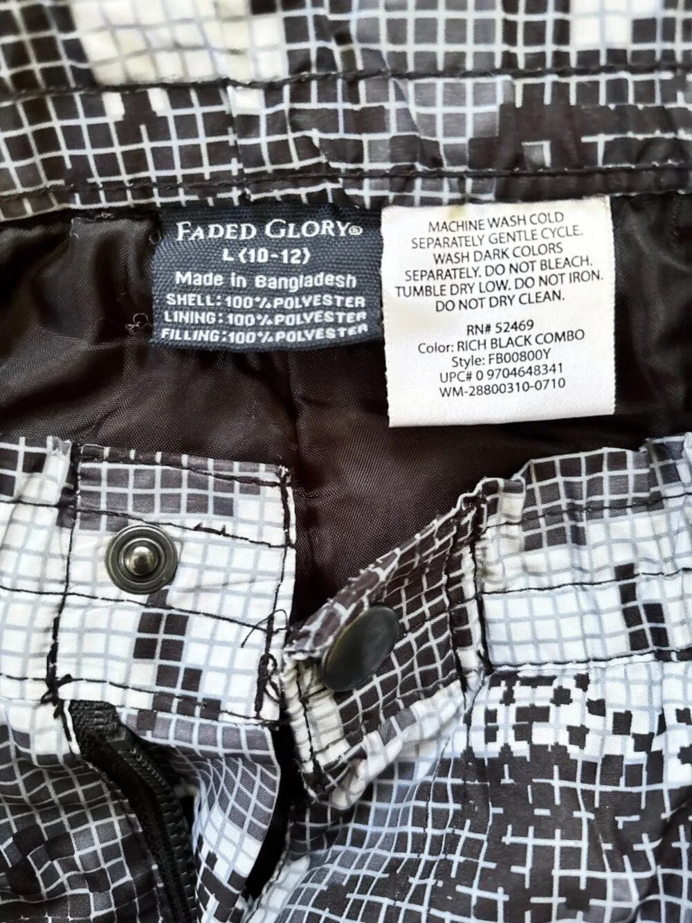 Faded Glory kids insulated