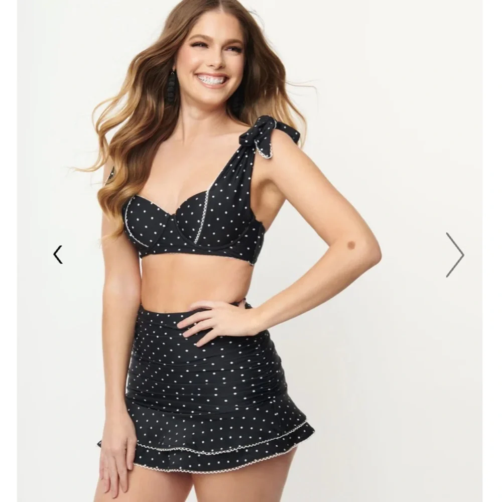 Unique Vintage swim skirt