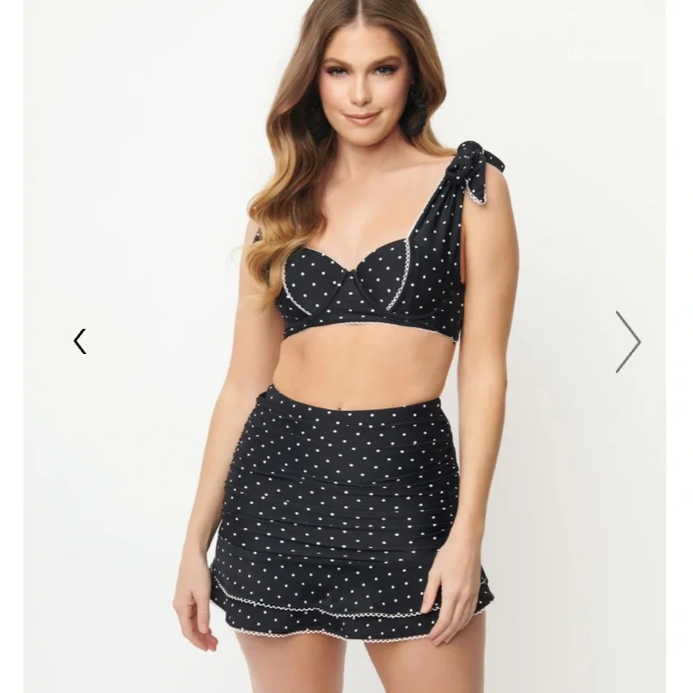 Unique Vintage swim skirt