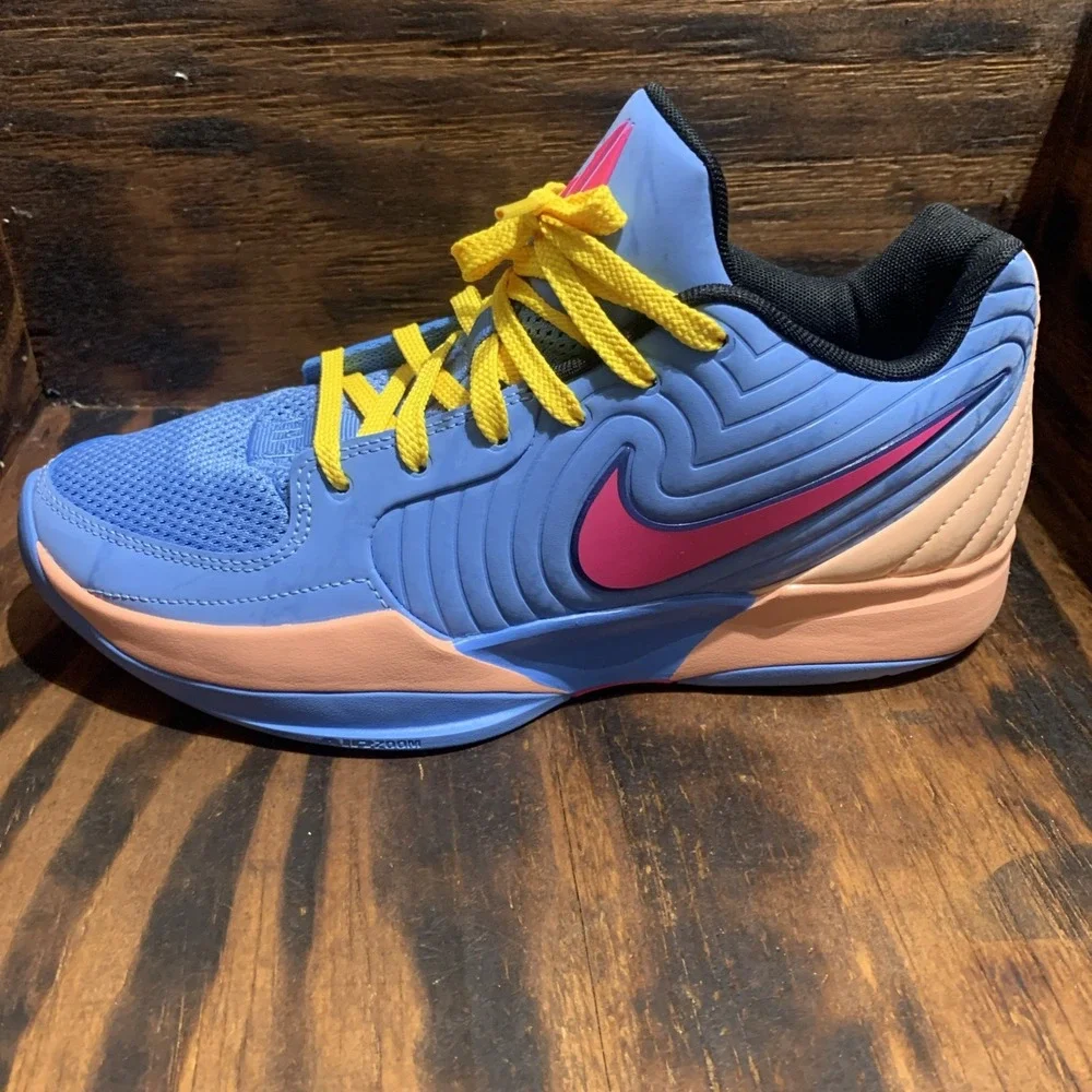 Nike Ja 2 Basketball Shoes Blue Beyond/Celestial Gold FD7328-403 Men's‎ Size 8.5