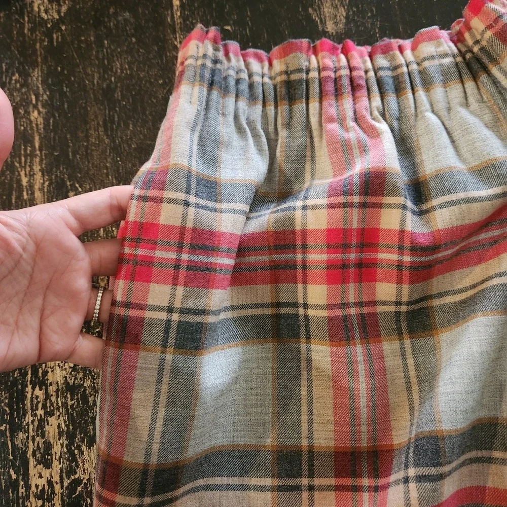 J. Crew Plaid Sidewalk Skirt Women Sz 14‎ (32