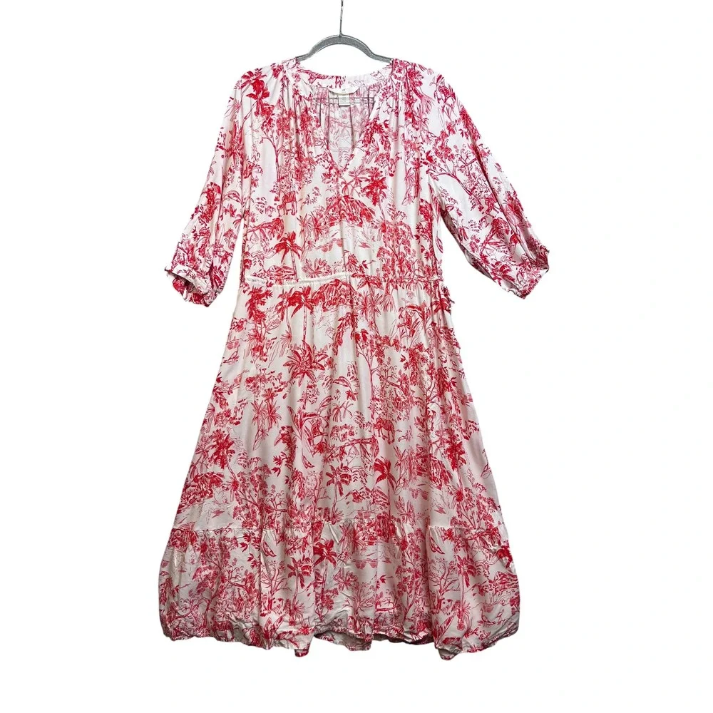 H&M airy midi