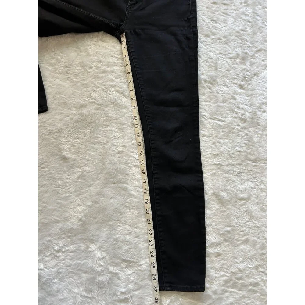 Articles Of Society Black Skinny Jeans Mid-Rise Size‎ 28 Cotton Blend Stretch