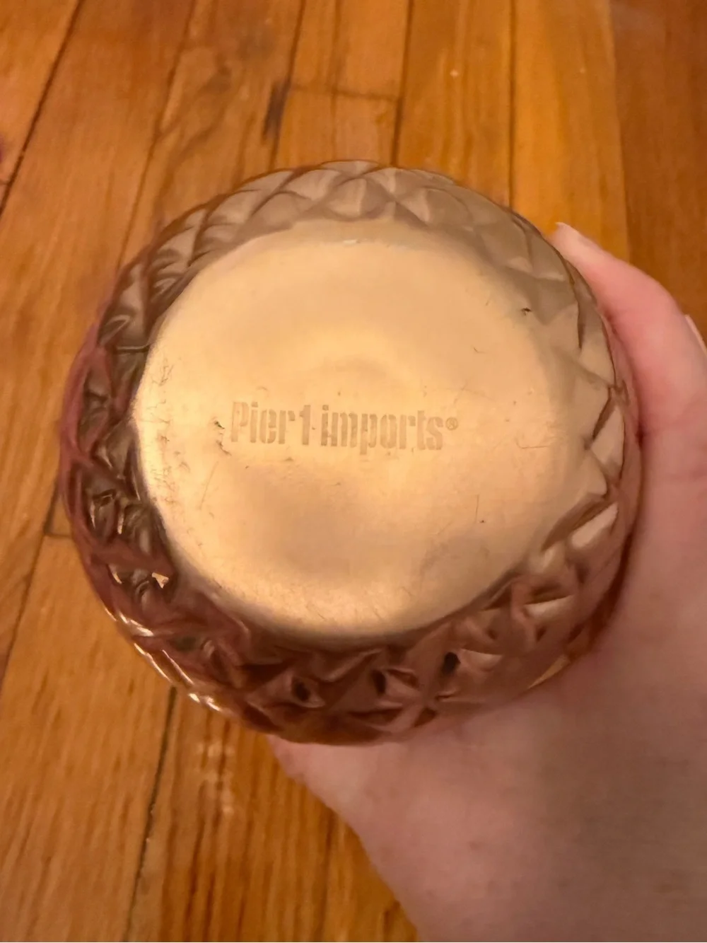 Pier 1 pineapple shaped
