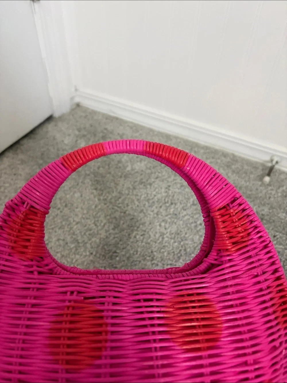 kate spade round woven