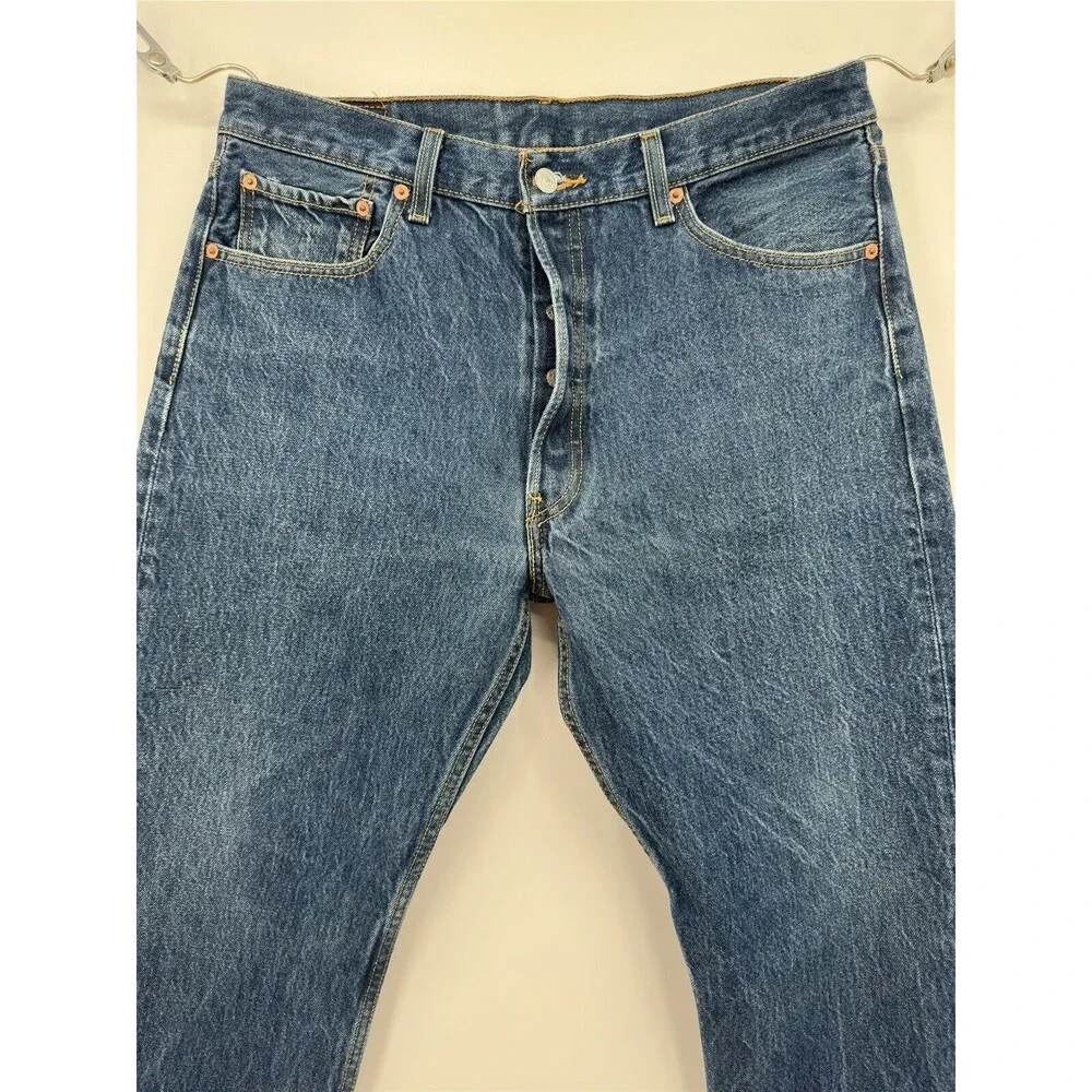 Vintage Levi’s 501‎ Jeans W36x28 Size Classic Y2K 00s style 2000’s  Used
