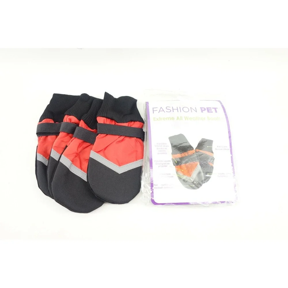 Fashion Pet‎ Extreme All Weather Waterproof Dog Boots Size XL  - NEW!