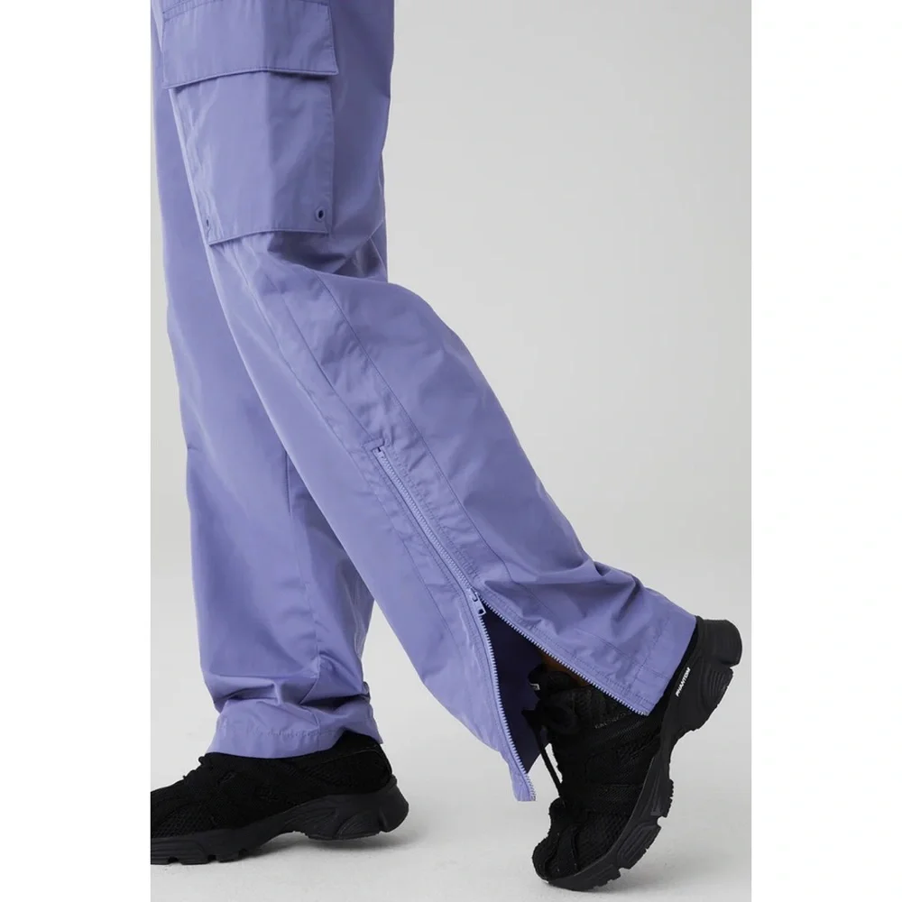 Alo Yoga International Wide Leg City Pant Infinity Blue S
