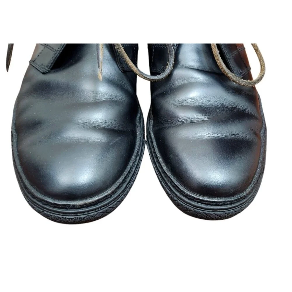 Frye shearling leather