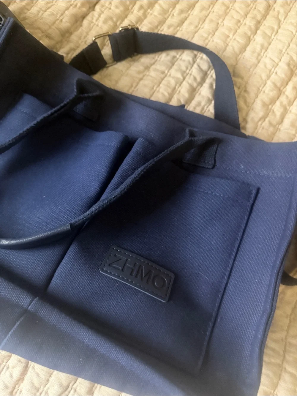 N/A navy canvas