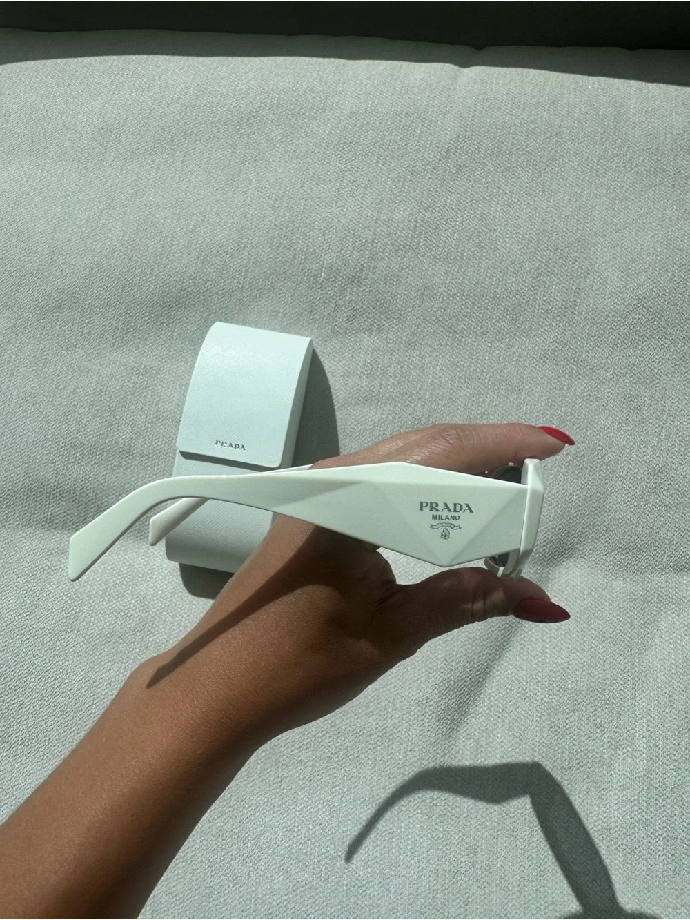 Prada provides stylish protection