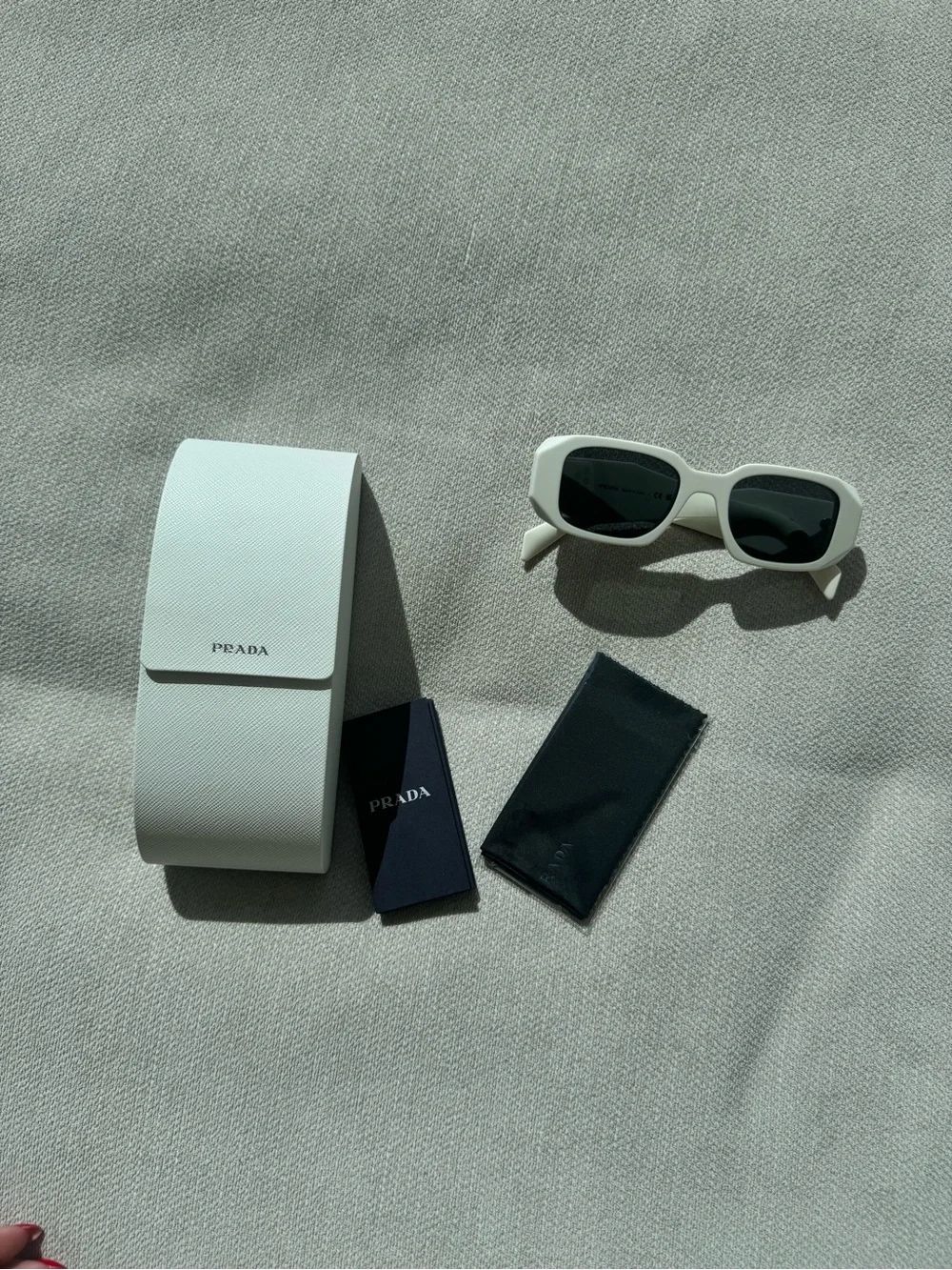 Prada protection look lightweight