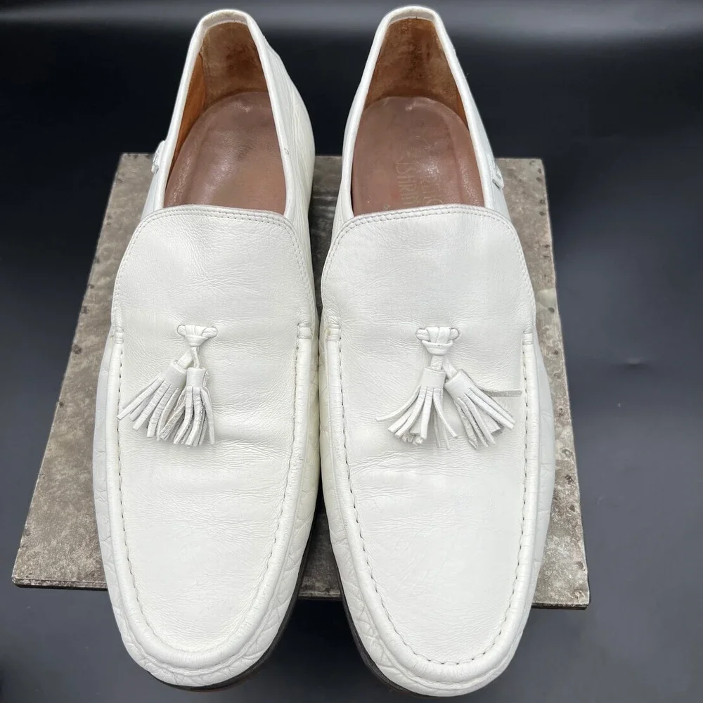 Bally of Switzerland vintage white